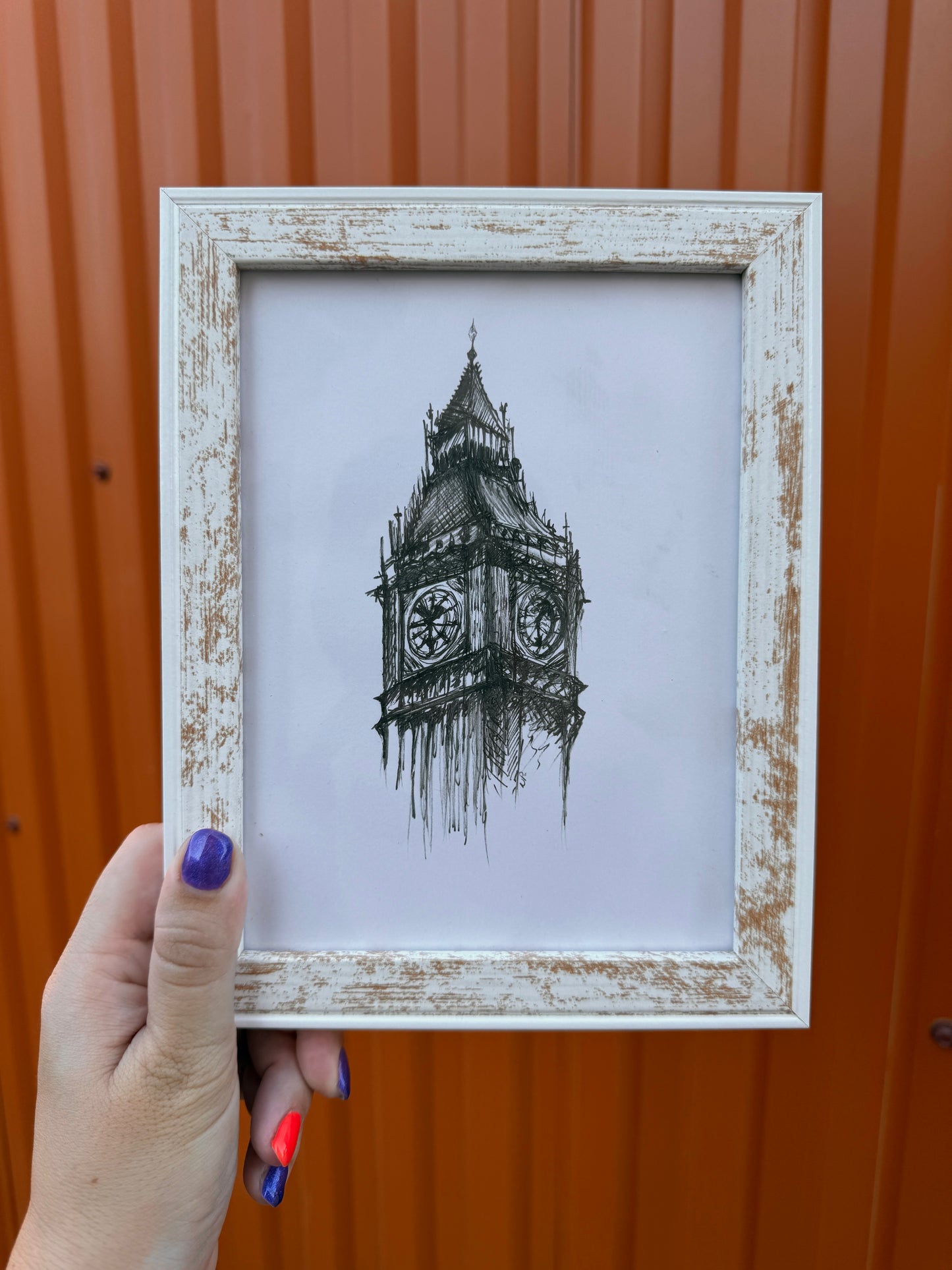 The Big Ben Poster | Original Handmade Art