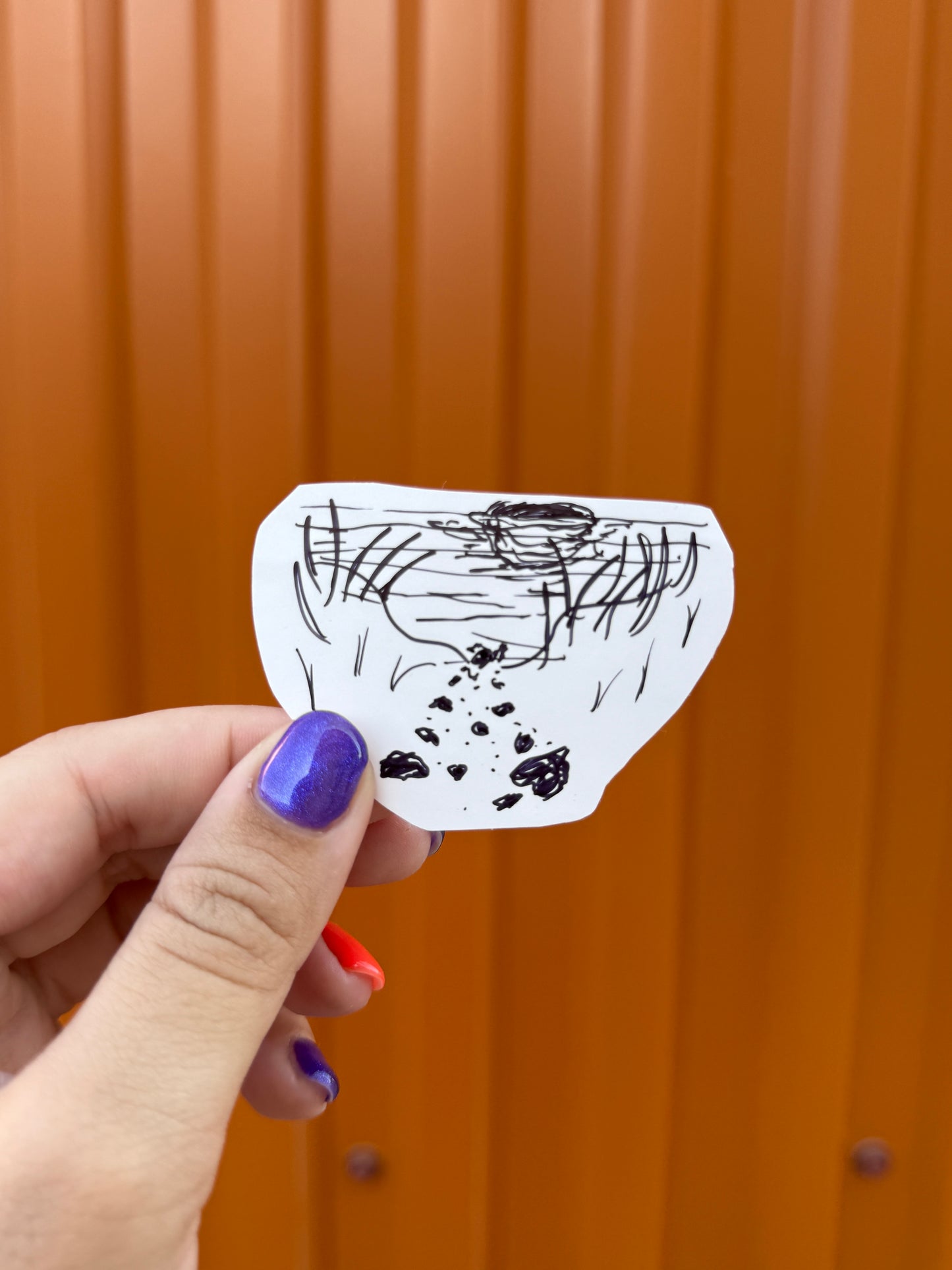 Set of 2 Handmade Beach Vibes Stickers