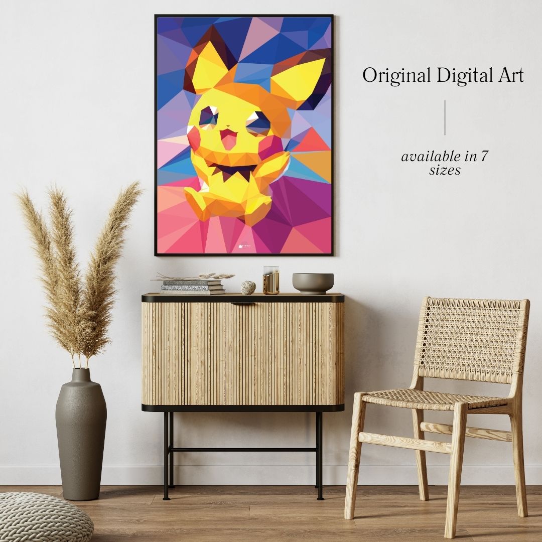 Pichu | Pokemon Art Poster