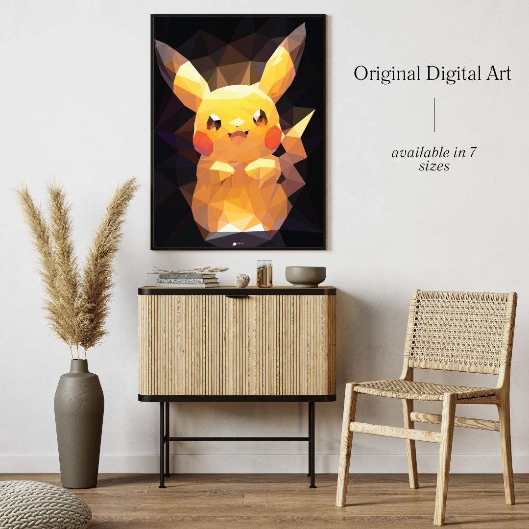 Pikachu | Pokemon Art Poster