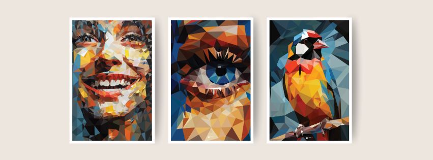 Ojito | Colorful Portrait Poster