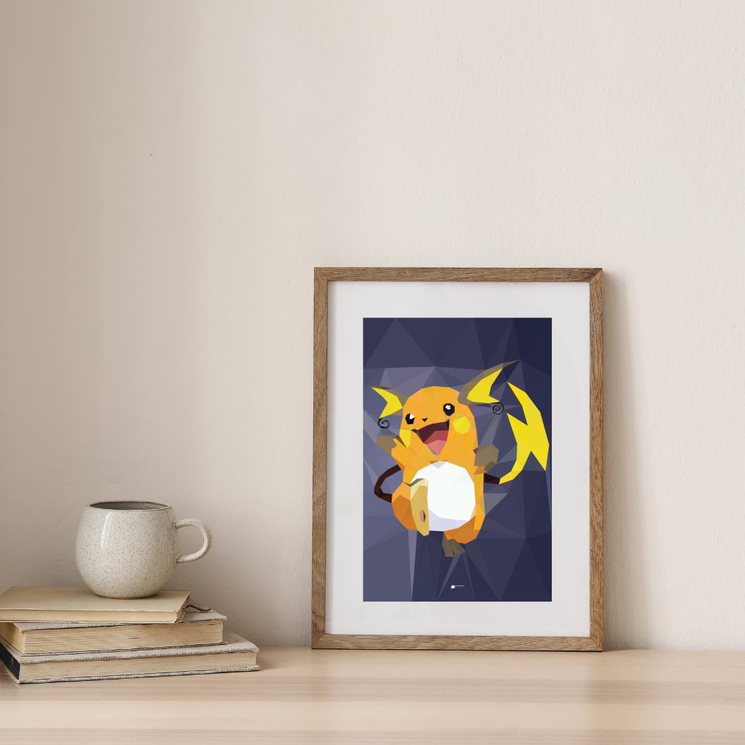 Raichu | Pokemon Art Poster