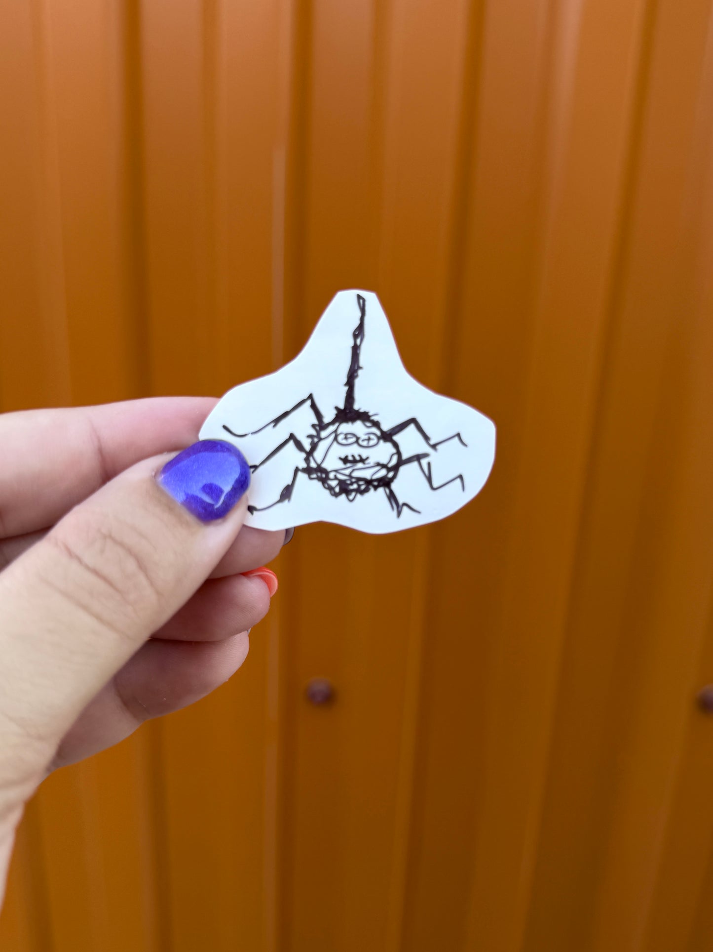 Set of 5 Handmade Pumpkins Stickers