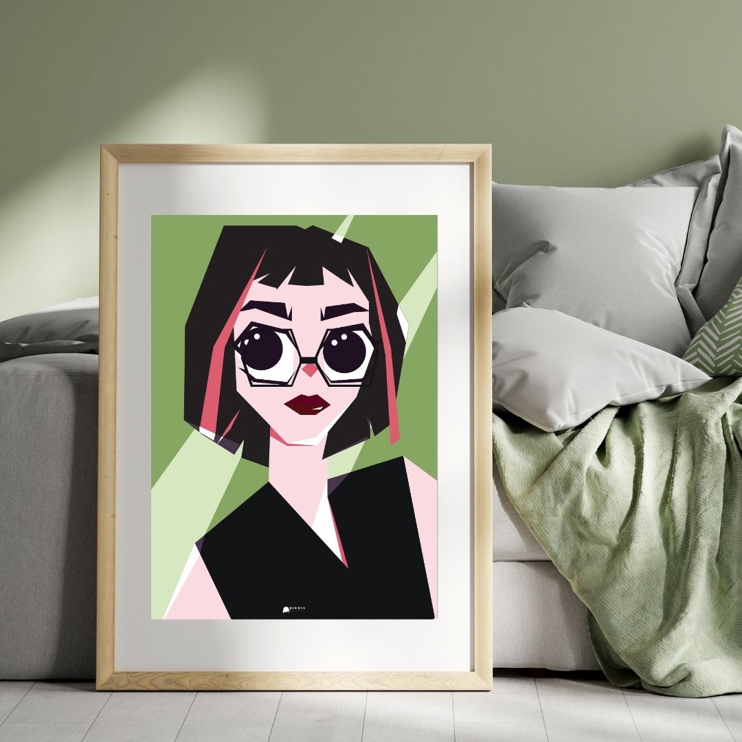 Nico | Girl Art Poster