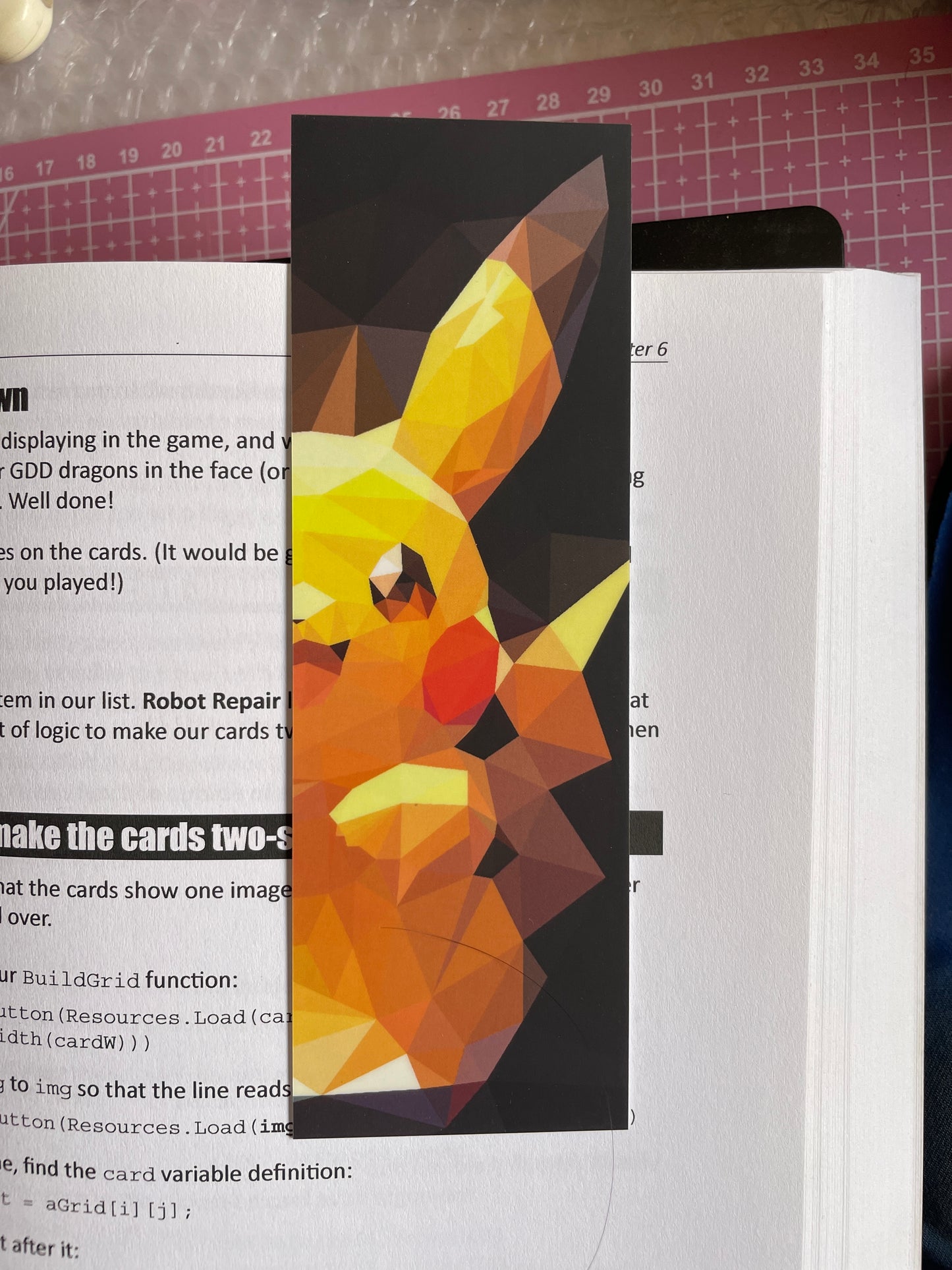 Cute Pikachu Bookmarks