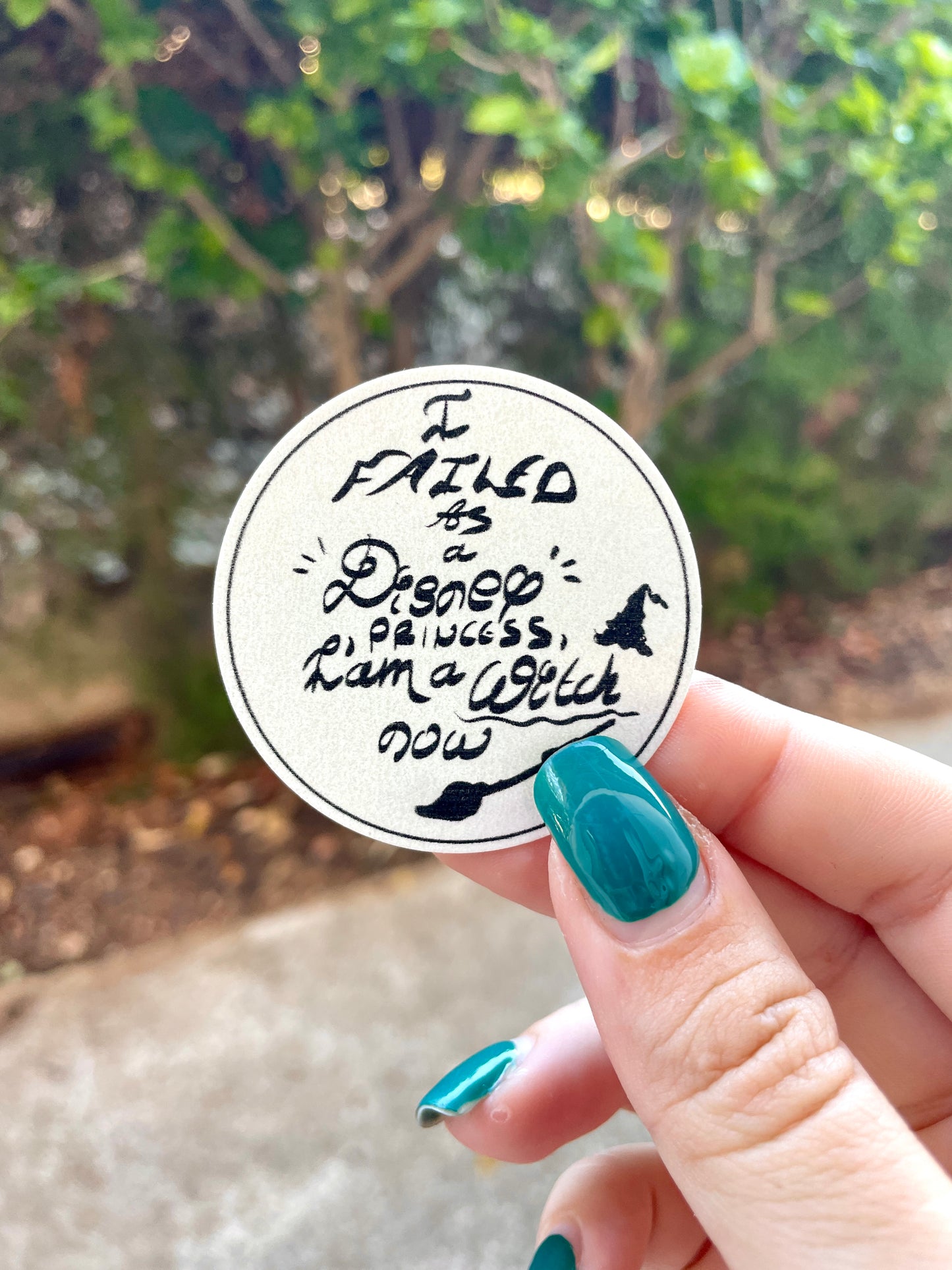 I Failed As A Disney Princess I Am A Witch Now | Handmade Stickers