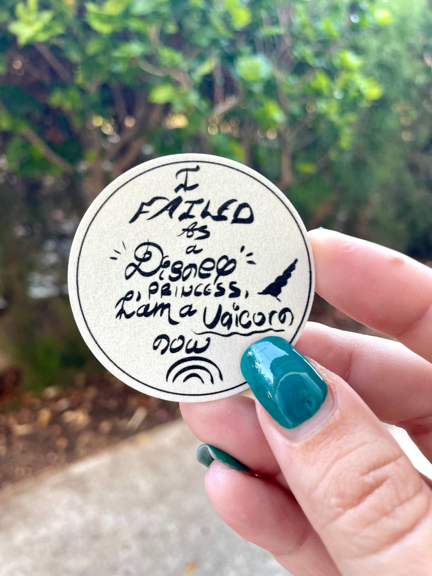 I Failed As A Disney Princess I Am A Witch Now | Handmade Stickers