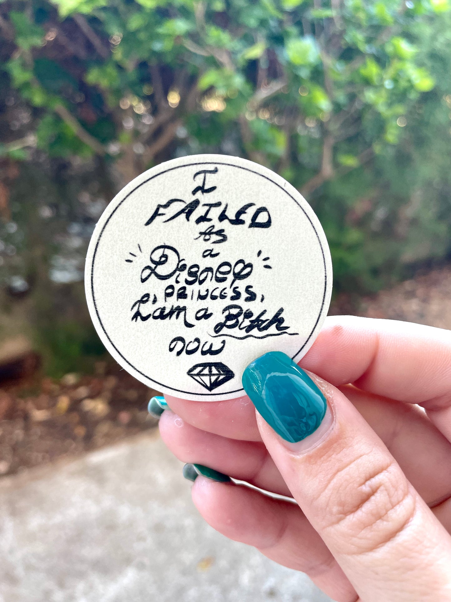 I Failed As A Disney Princess I Am A Witch Now | Handmade Stickers