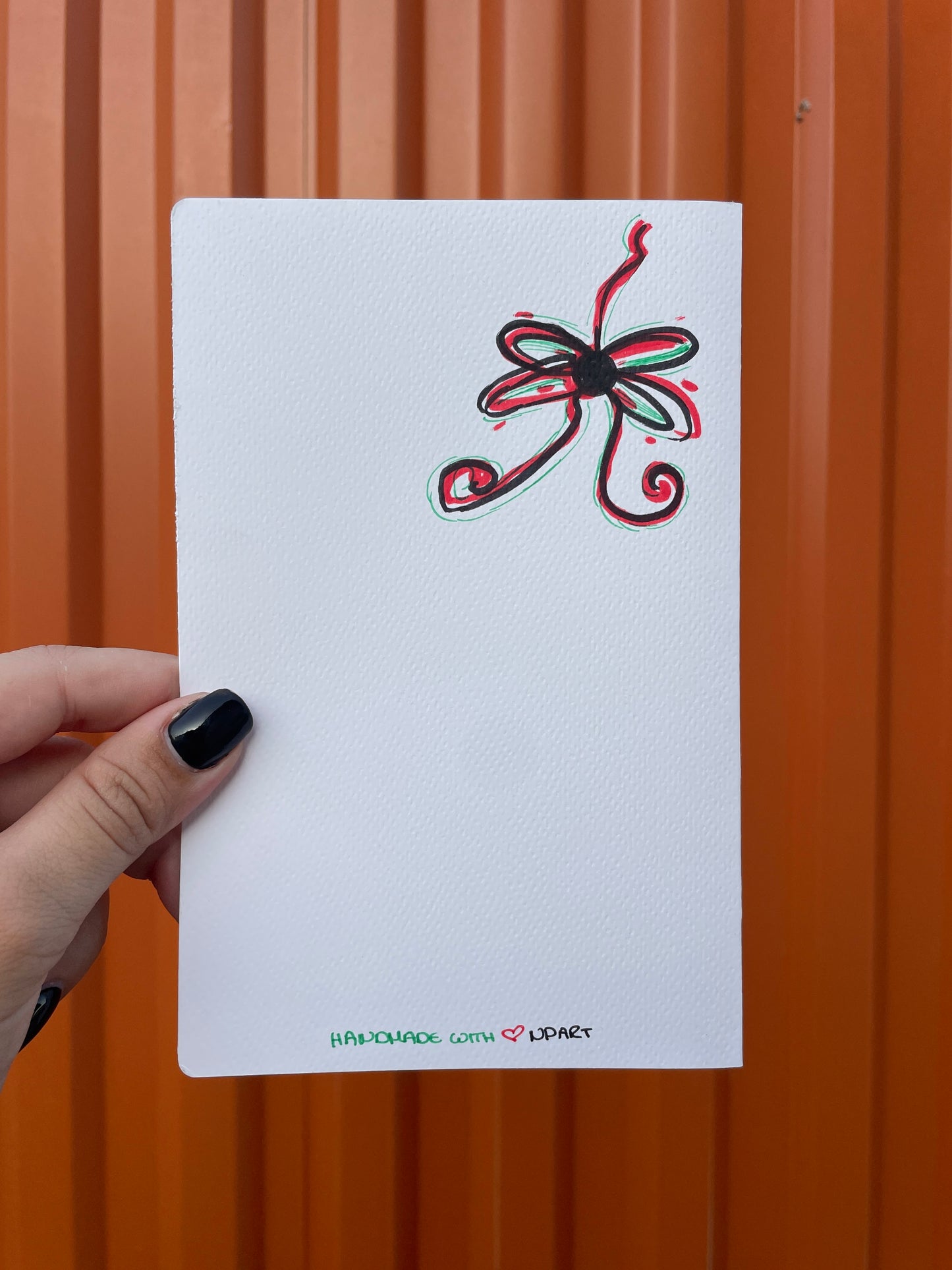 Cute Christmas Wreath | Handmade Card