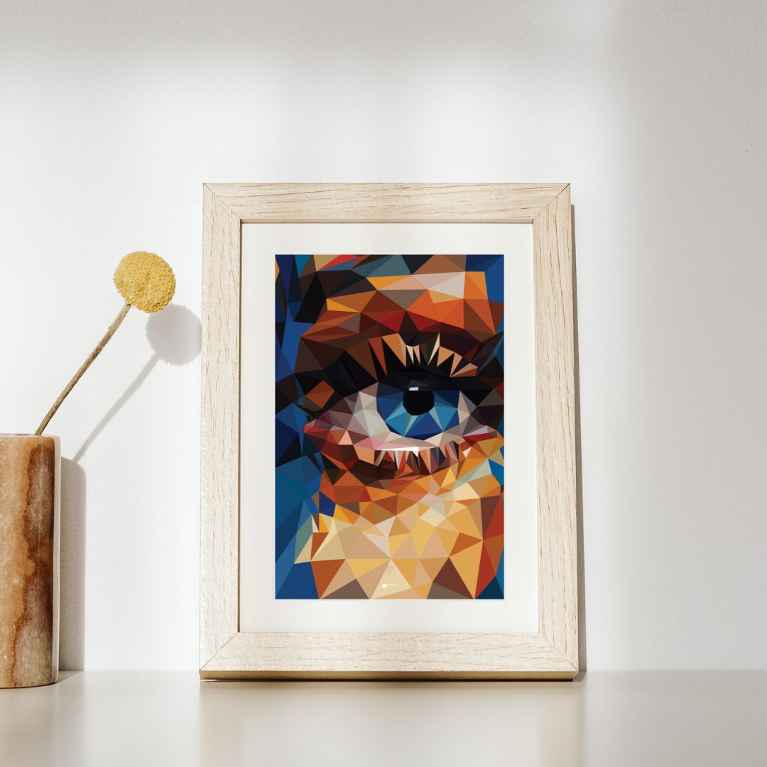 Ojito | Colorful Portrait Poster