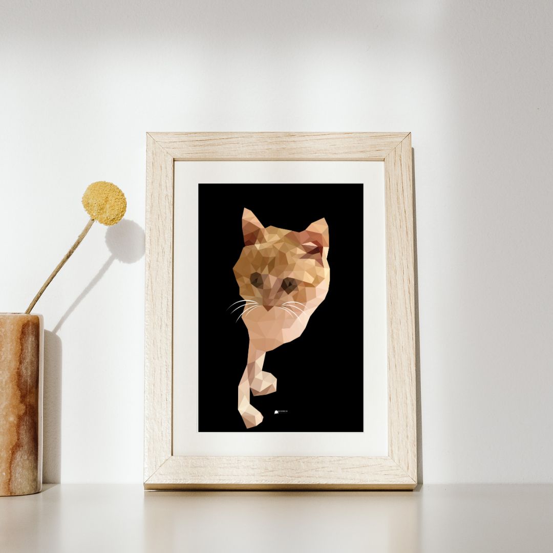 Pink | Cat Poster