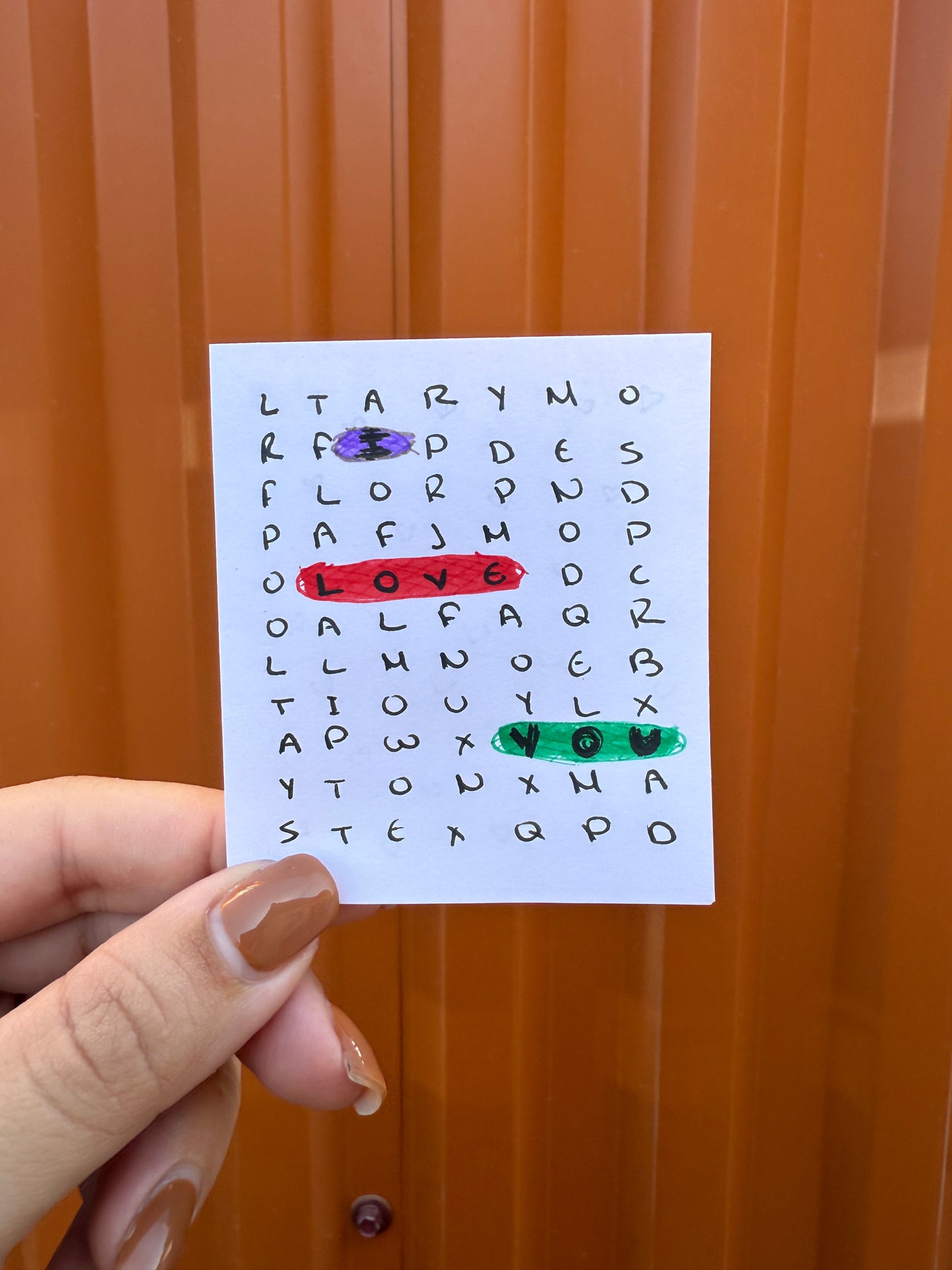 I Love You | Crossword Handmade Card