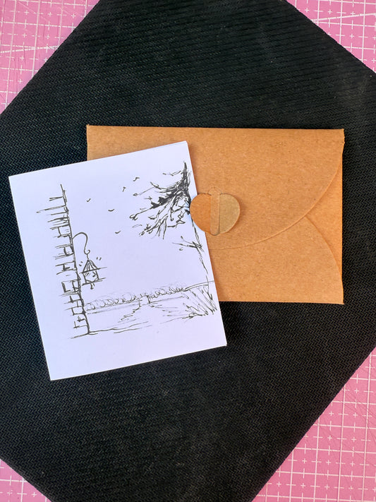 Little Park | Goth Handmade Card