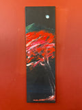 The Moon | Original Contemporary Acrylic Painting – 30 × 100 cm Modern Abstract Artwork