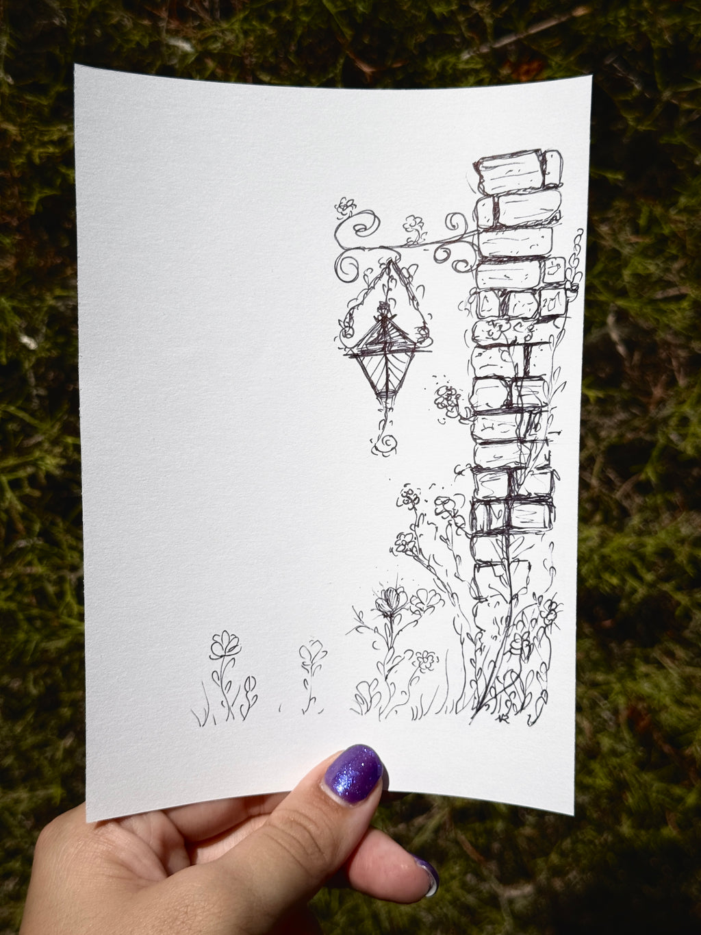 Vintage Wall | Framed Handmade Poster