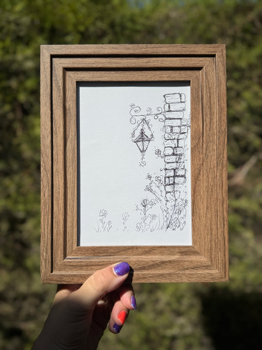 Vintage Wall Poster | Original Handmade Art