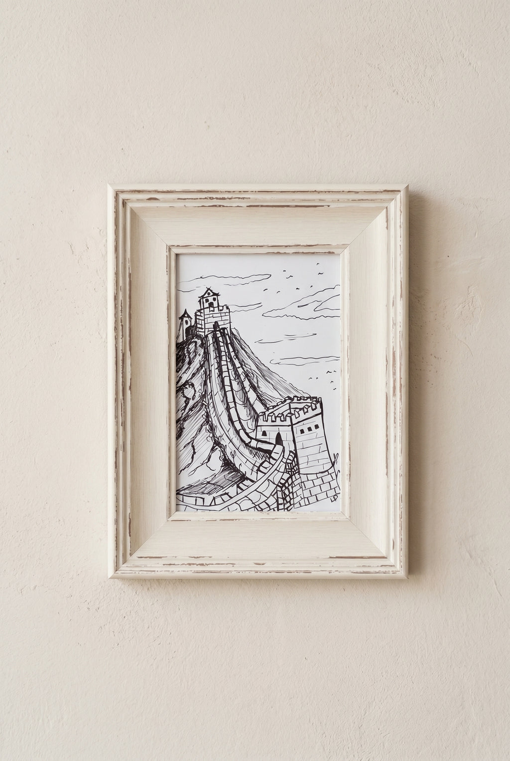 Shanghai China | Handmade Framed Poster – Original Artwork Wall Decor