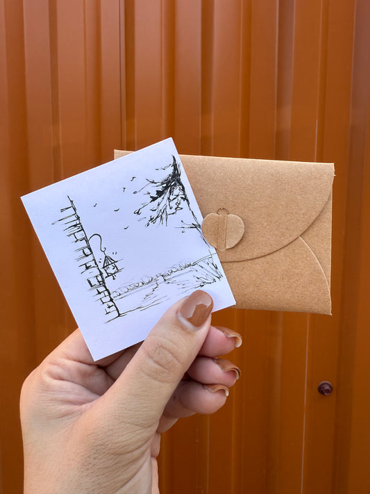Little Park | Goth Handmade Card