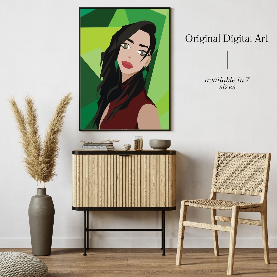 Anto Low Poly Illustrated Poster