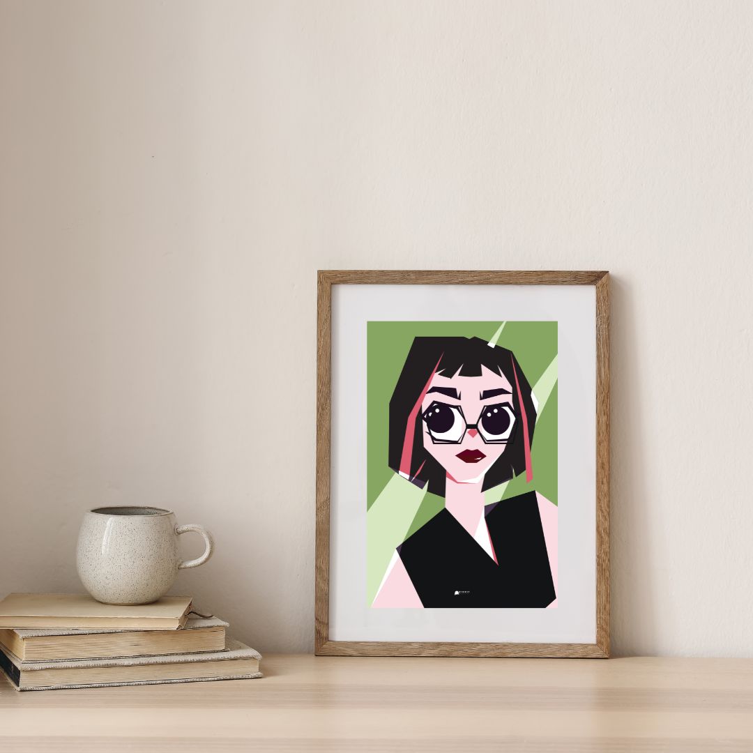 Nico | Girl Art Poster