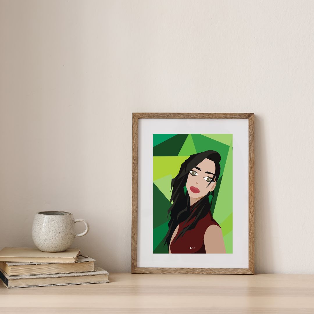 Anto Low Poly Illustrated Poster