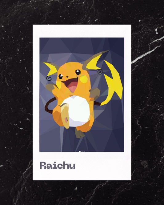 Raichu | Pokemon Art Poster