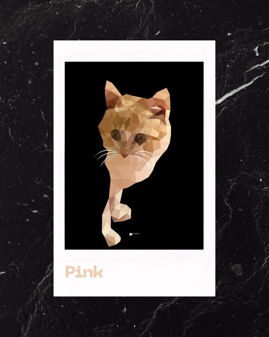 Pink | Cat Poster