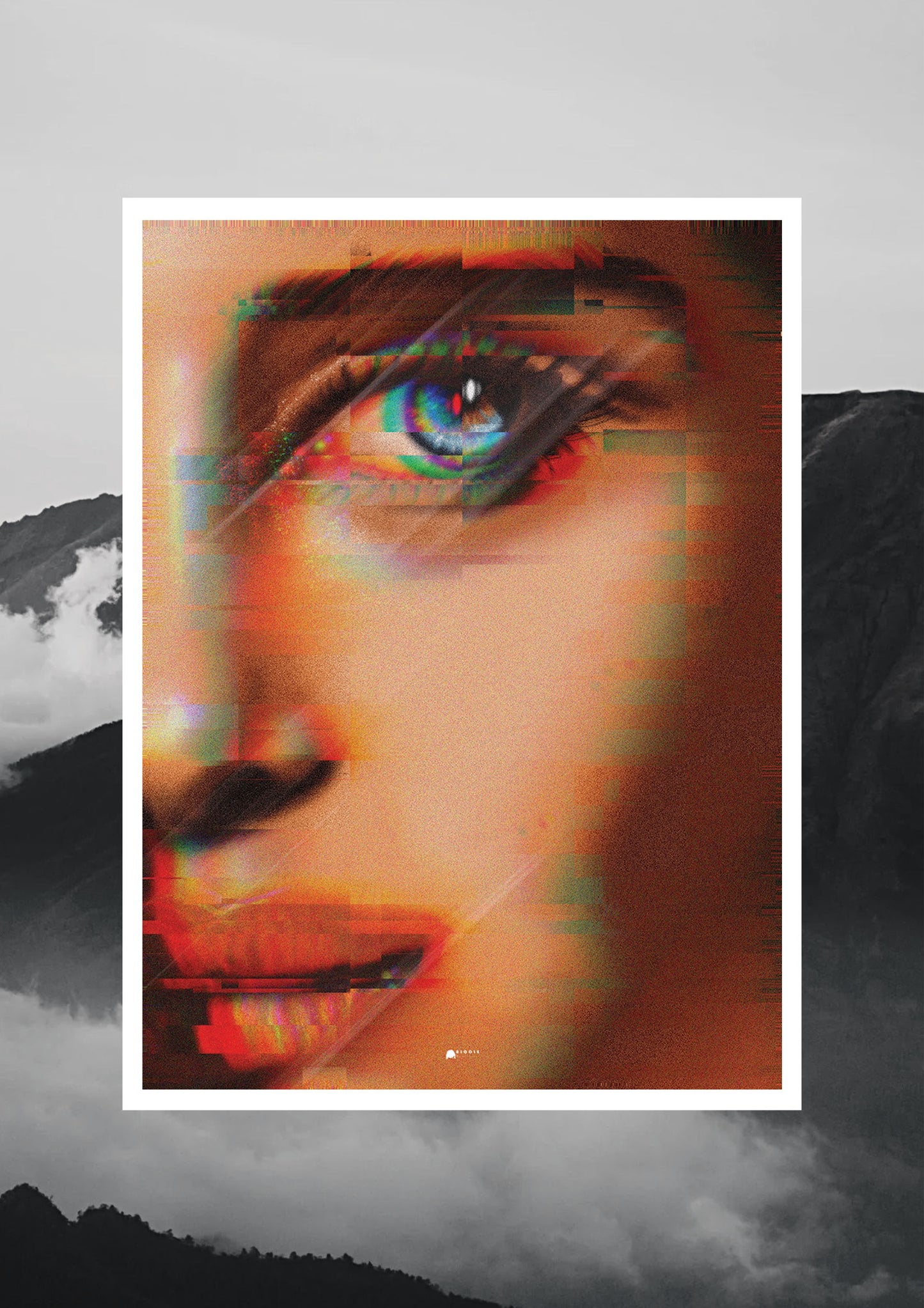 Dizzy | Pixelated Digital Art Poster