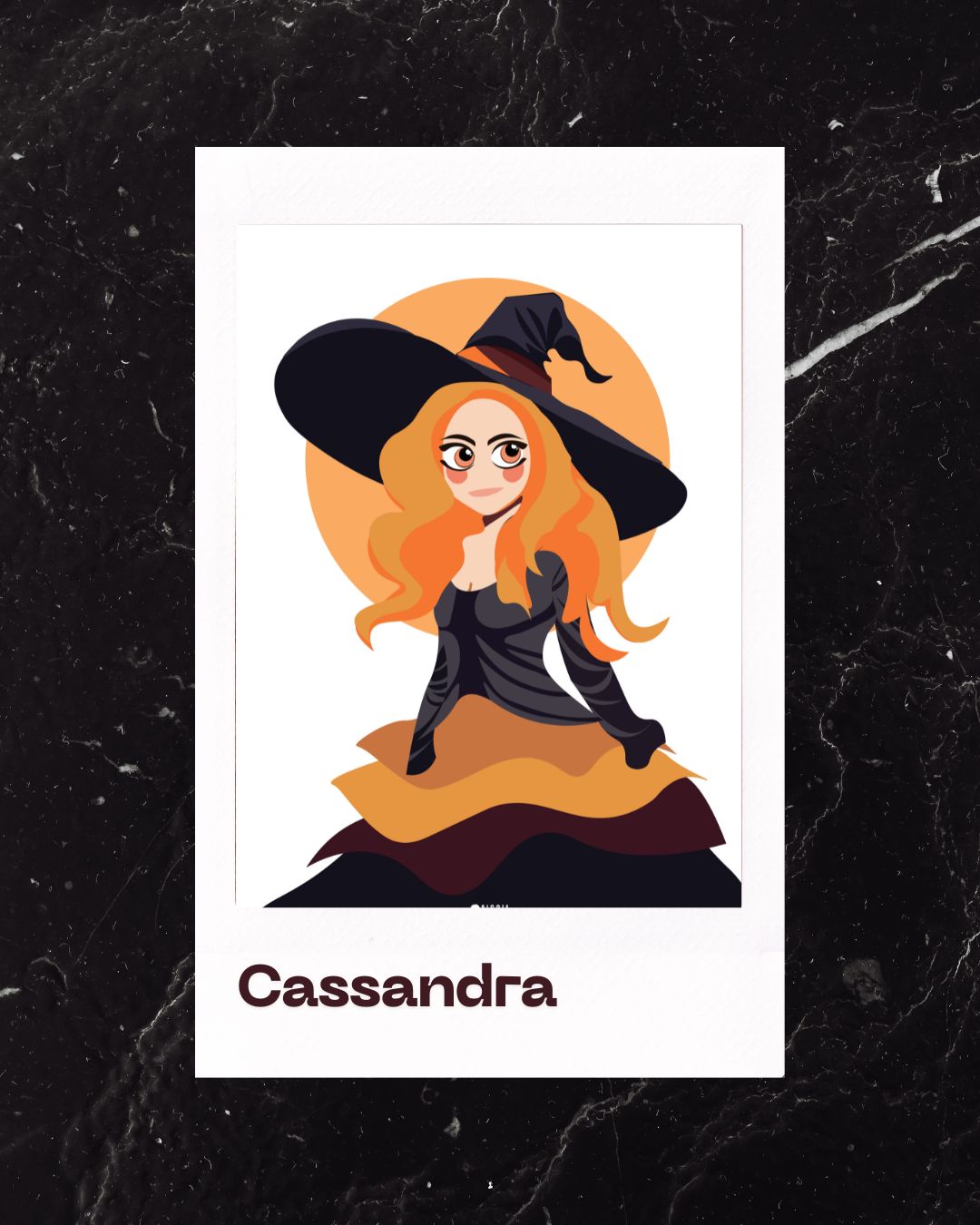 Cassandra Illustrated Art Poster