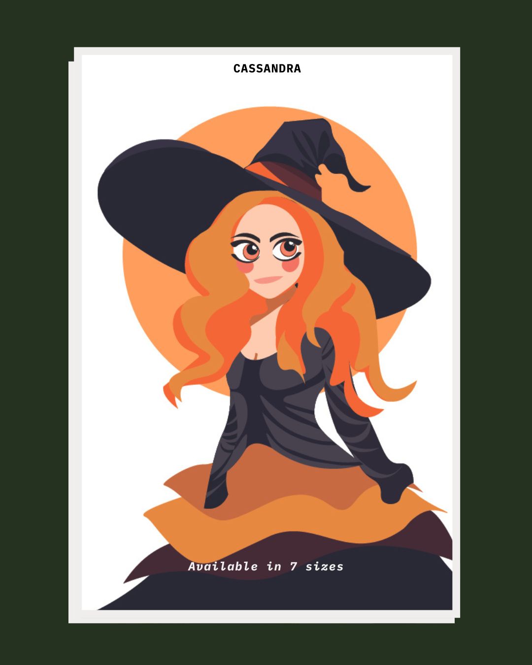 Cassandra Illustrated Art Poster