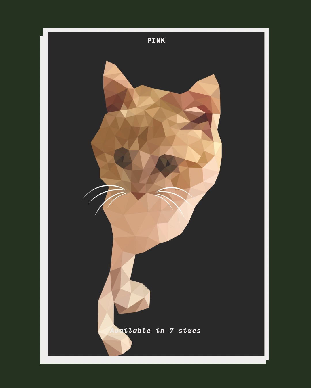 Pink | Cat Poster