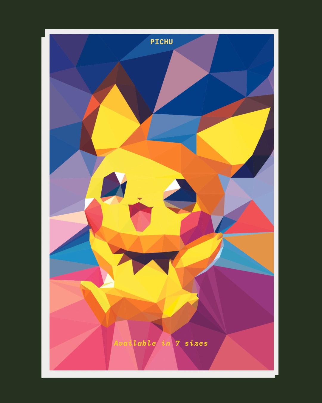 Pichu | Pokemon Art Poster