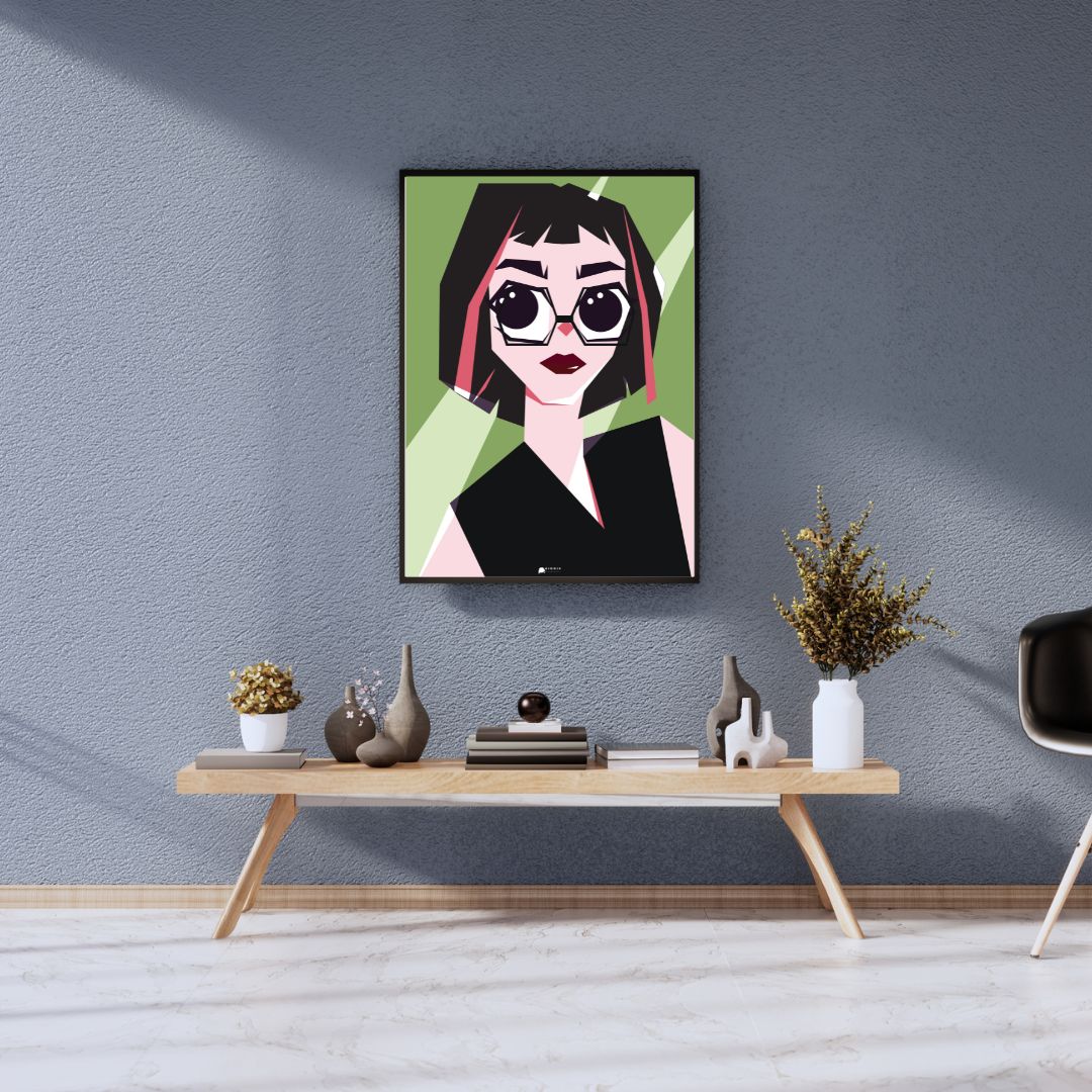 Nico | Girl Art Poster