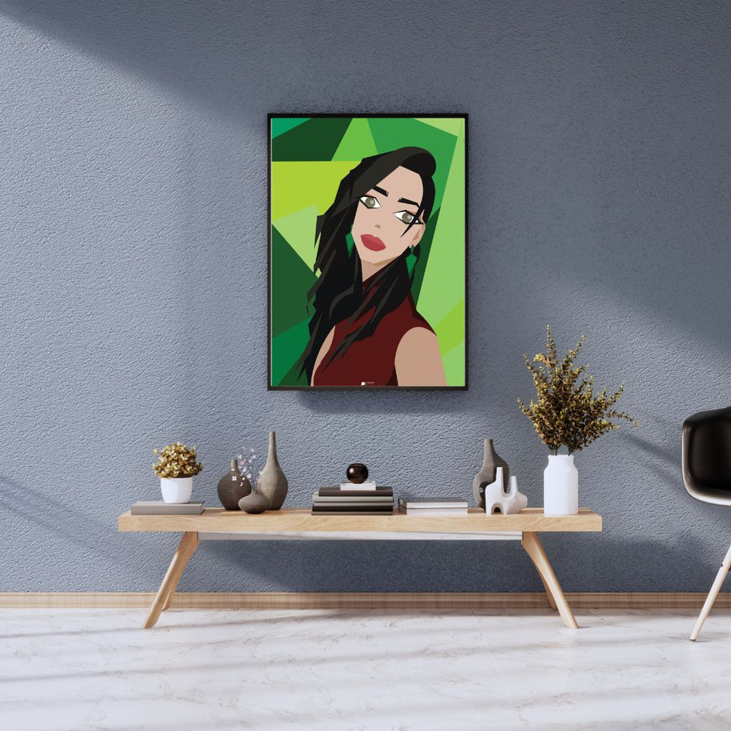 Anto Low Poly Illustrated Poster