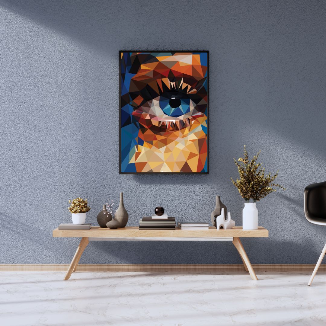 Ojito | Colorful Portrait Poster