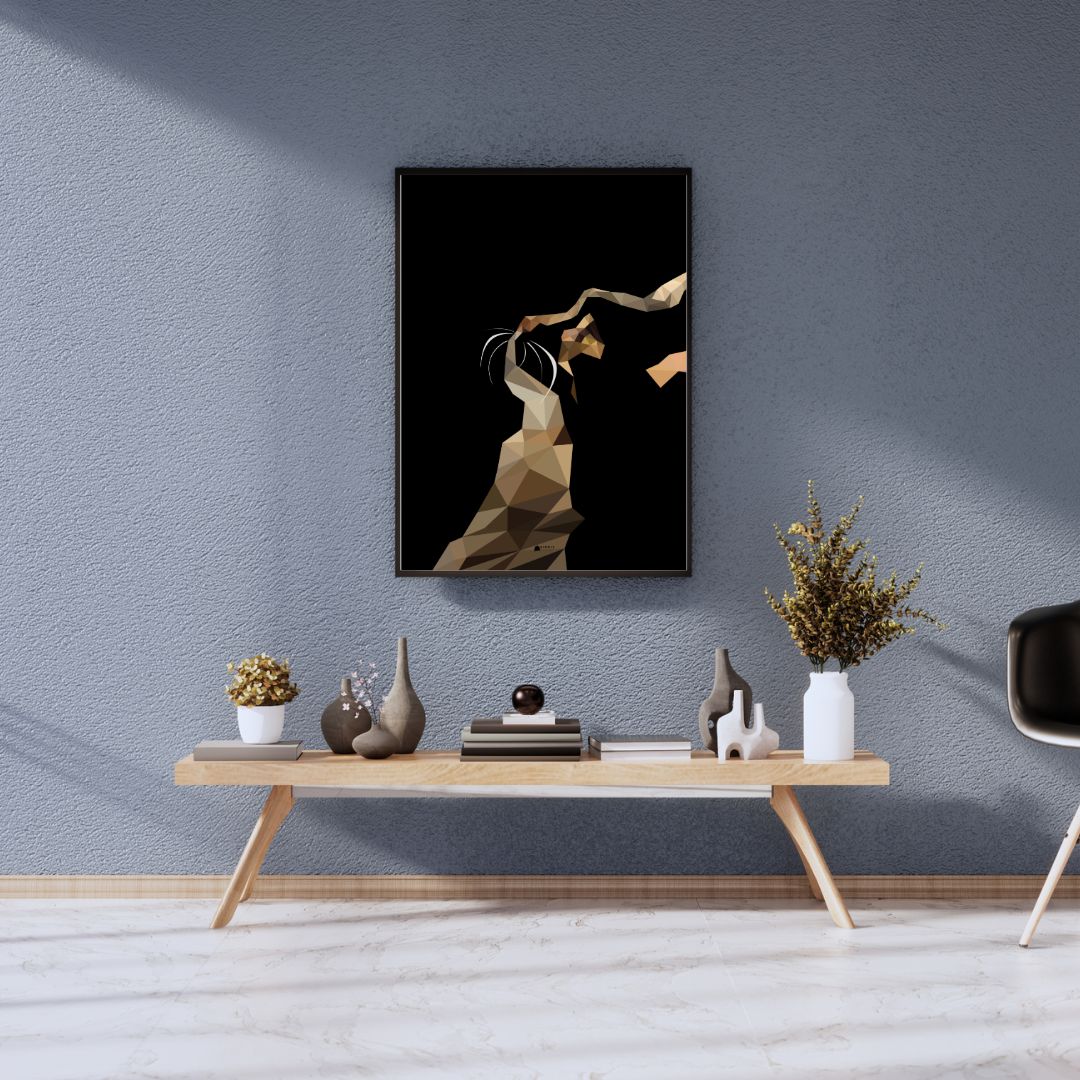 Gold | Cat Poster