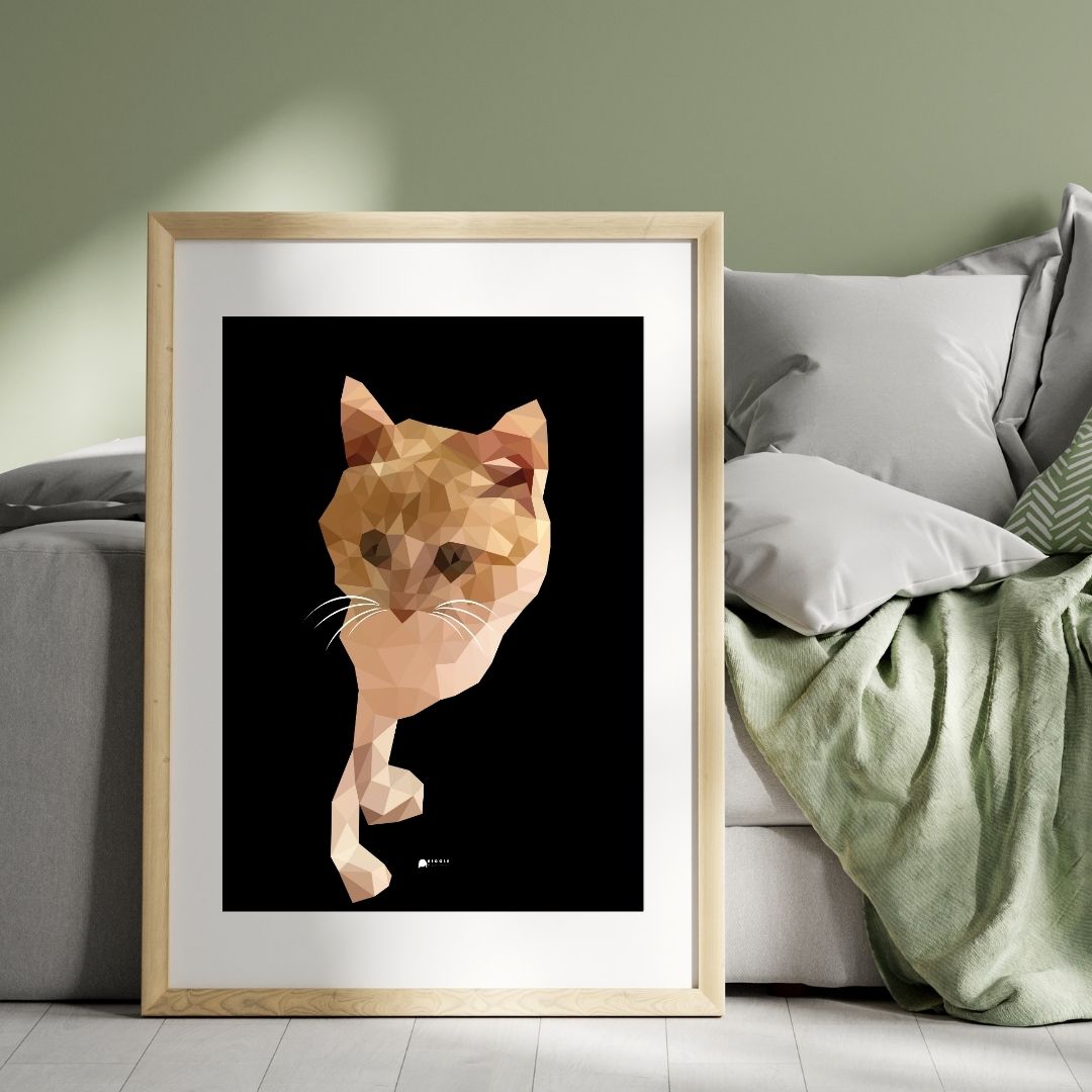 Pink | Cat Poster