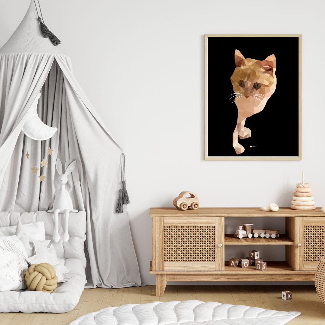 Pink | Cat Poster