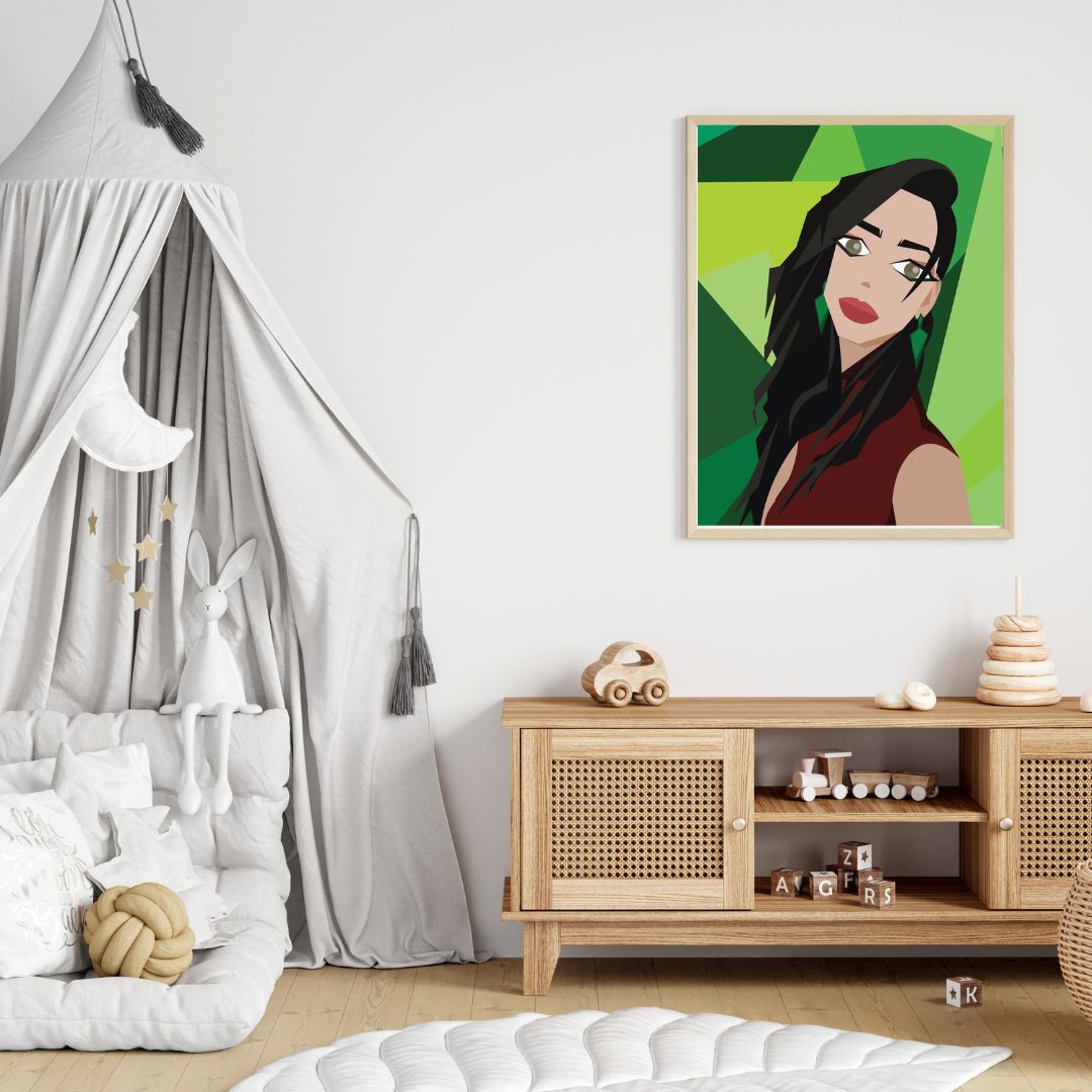 Anto Low Poly Illustrated Poster