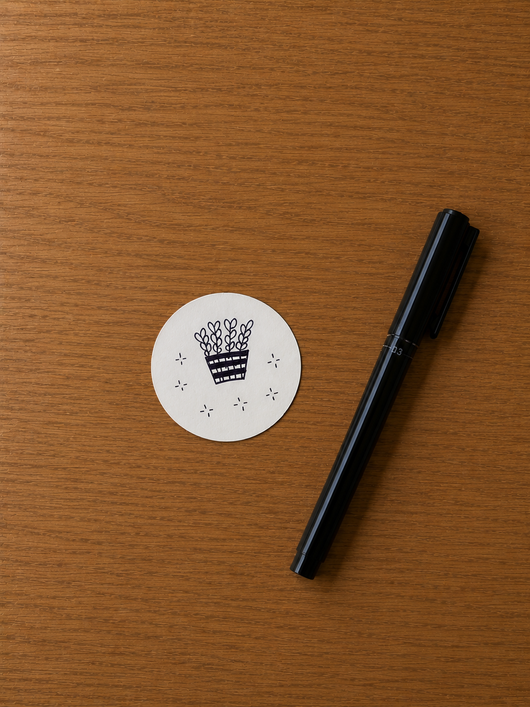 Flower Vases V.2 | Handmade Sticker Pack – Original Illustrated Stickers