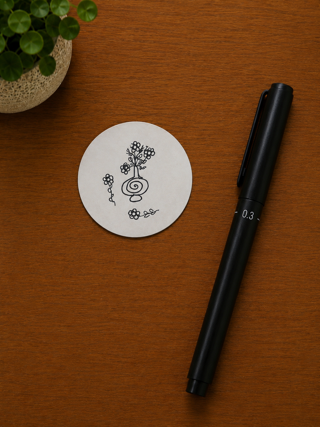 Flower Vases | Handmade Sticker Pack – Original Illustrated Stickers