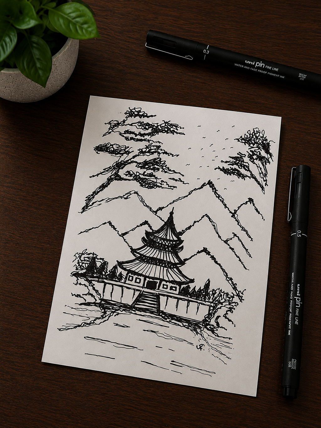 Seoul Korea | Handmade Framed Poster – Original Artwork Wall Decor