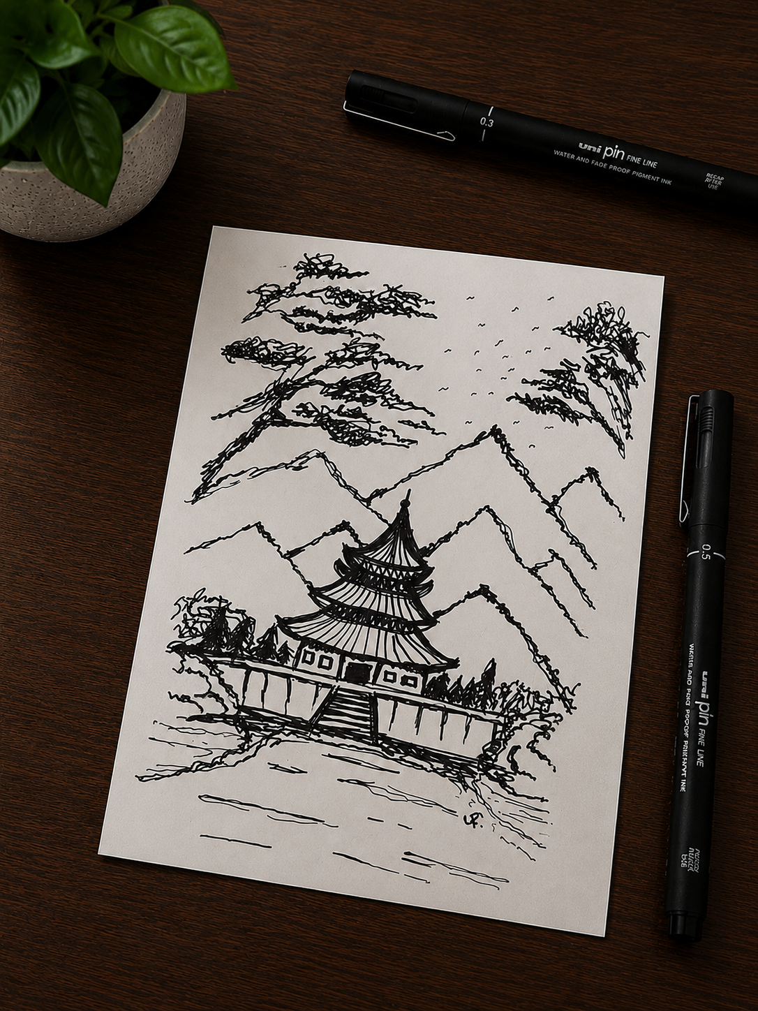 Seoul Korea | Handmade Framed Poster – Original Artwork Wall Decor