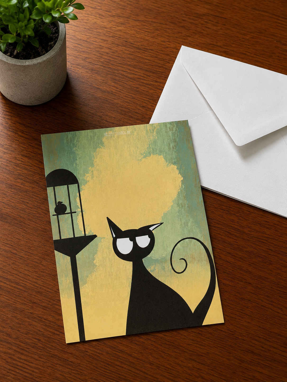 Cat Set of 3 Postcards Bundle | Illustrated Art Postcards – Original Artwork Prints
