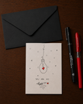 You Are My Light Special Edition | Handmade Greeting Card – Original Illustrated Card