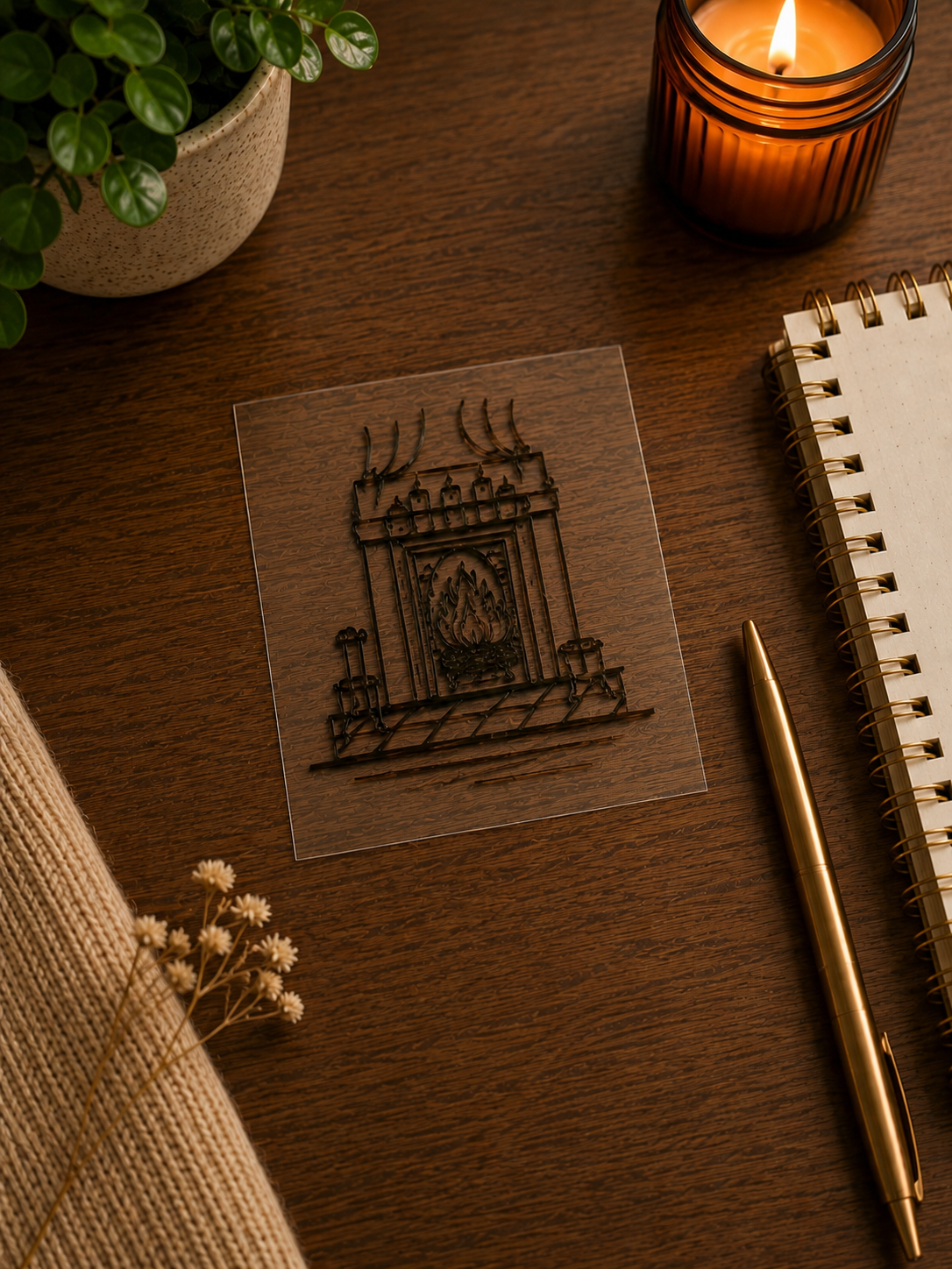 Snowman Handmade Sticker Pack – Original Illustrated Stickers