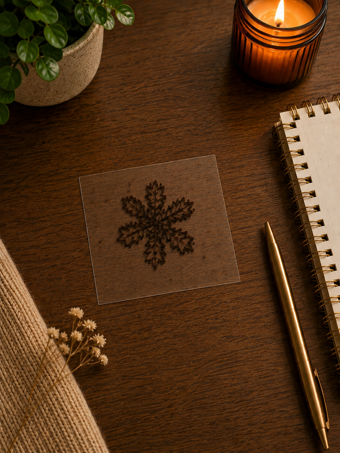 Snowman Handmade Sticker Pack – Original Illustrated Stickers