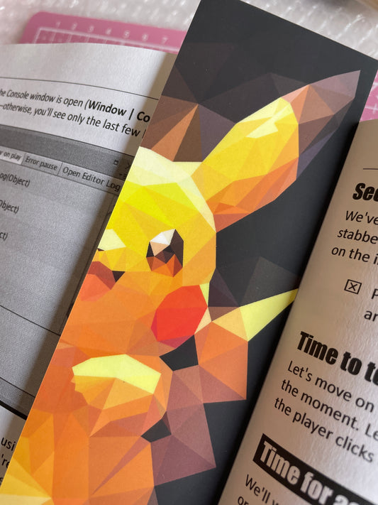 Cute Pikachu Bookmarks