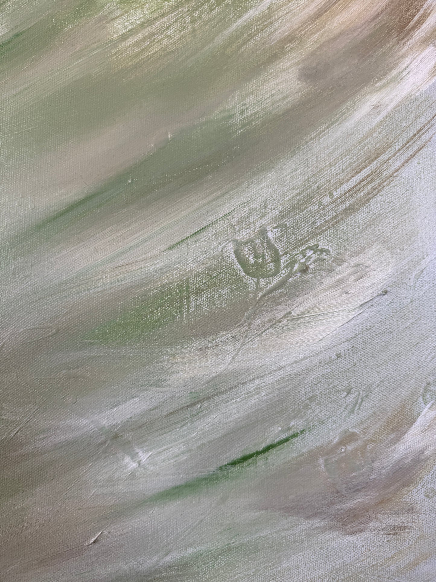 Dantelion Flower | Contemporary Abstract Painting