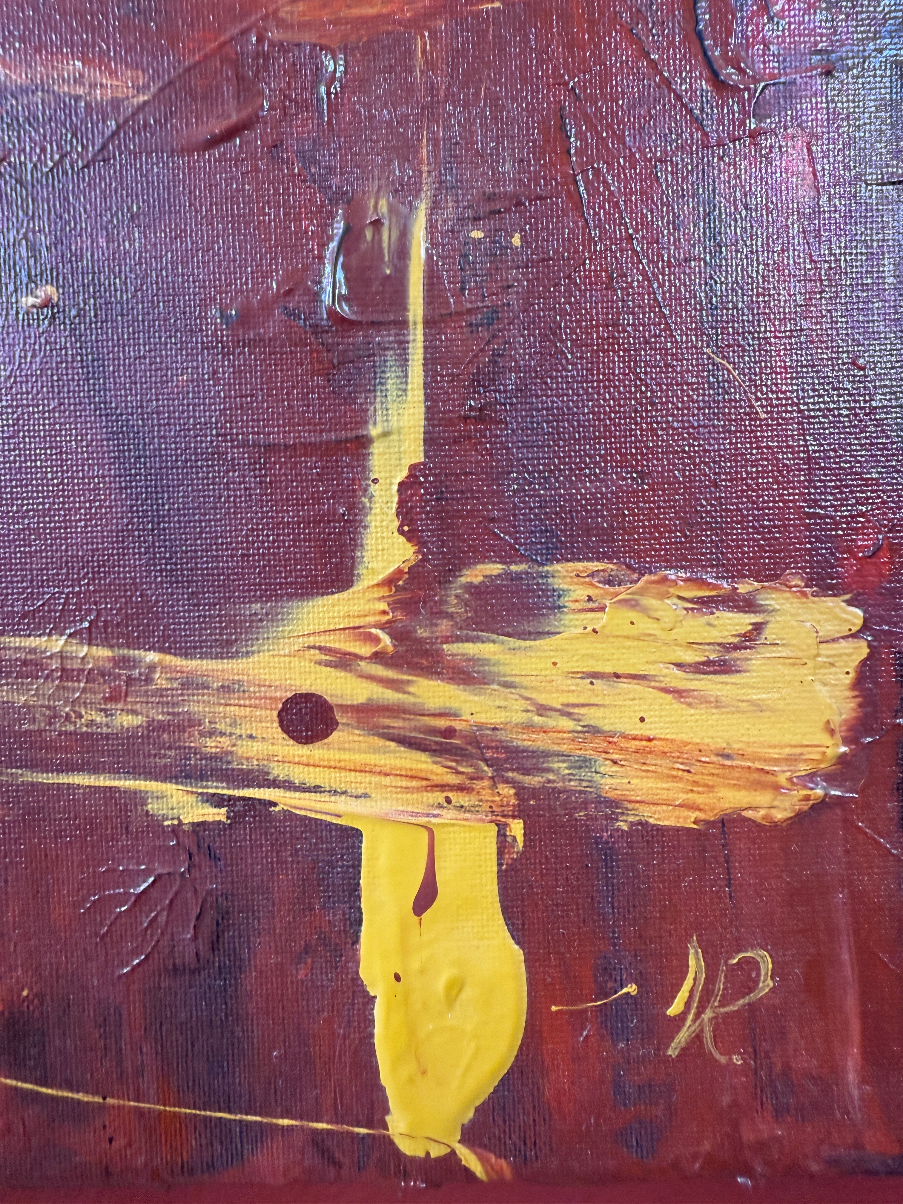 Original Contemporary Artwork | Brown Mess